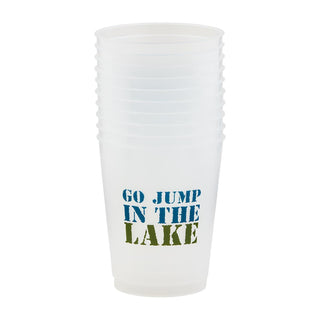 Jump In The Lake Party Cup Set