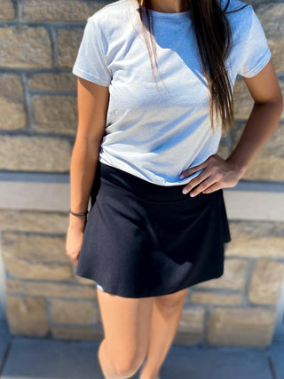 Jungle Perforated Skort