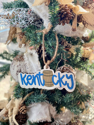 KY Barrel Ornament