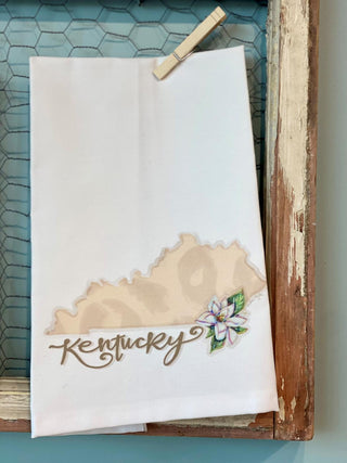 KY Gold Leopard Tea Towel