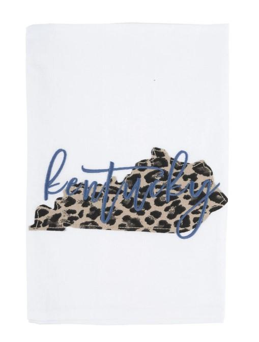 KY Leopard Tea Towel