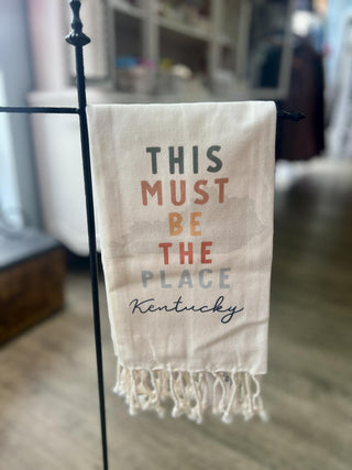 KY Must Be The Place Towel