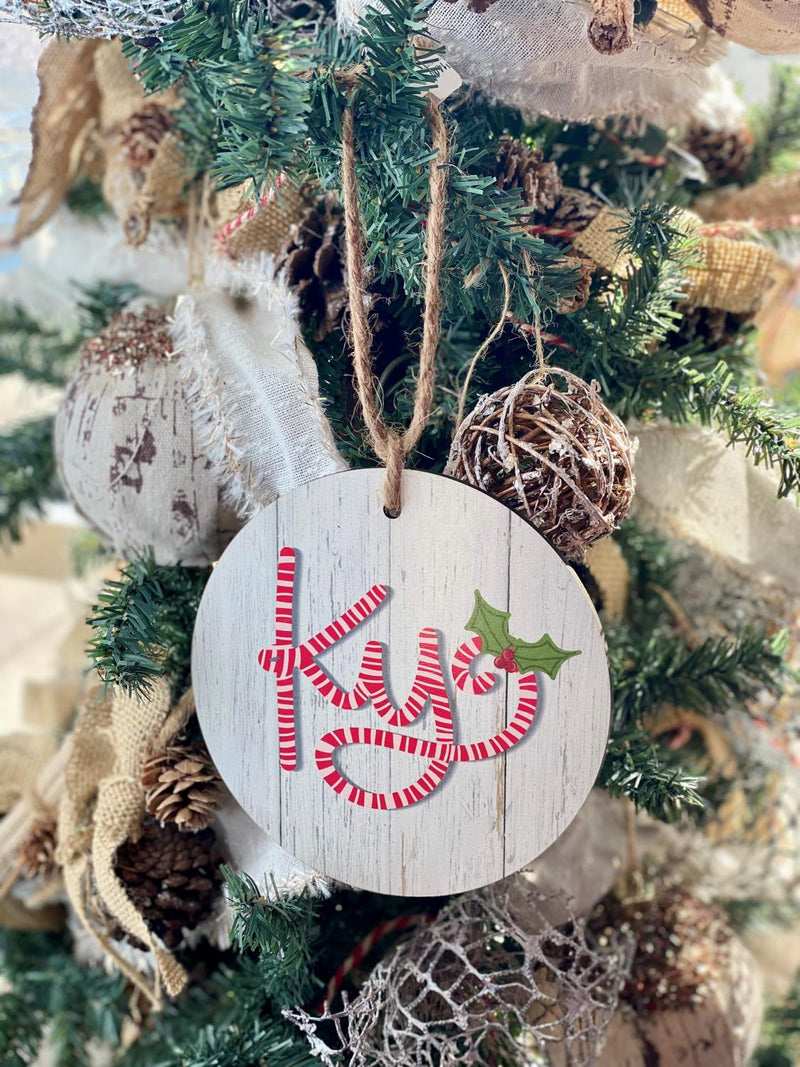 KY Peppermint Ornament