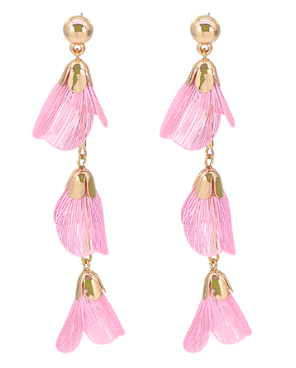 Kacey Earrings Pink