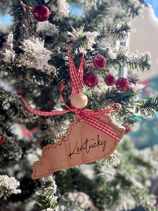 Kentucky Engraved Ornament