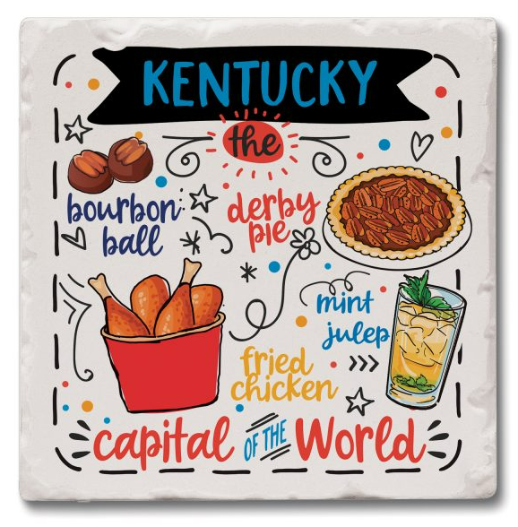 Kentucky Food Coaster