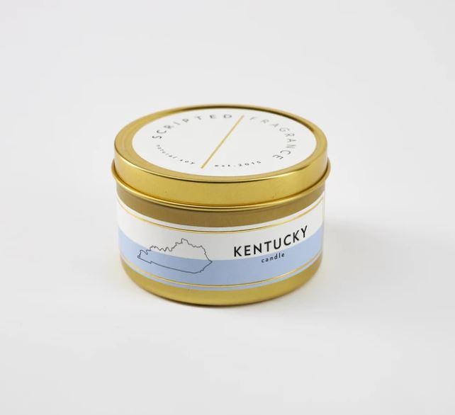 Kentucky Gold Tin Candle