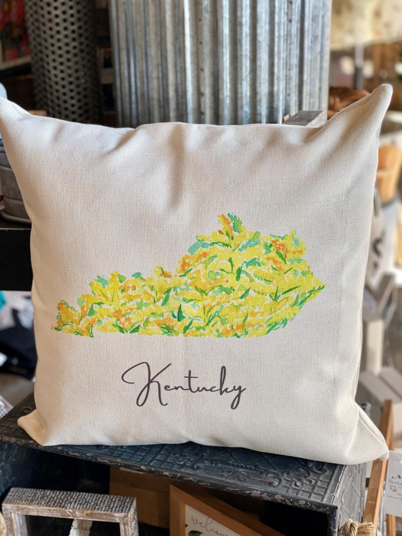 Kentucky State Flower Pillow