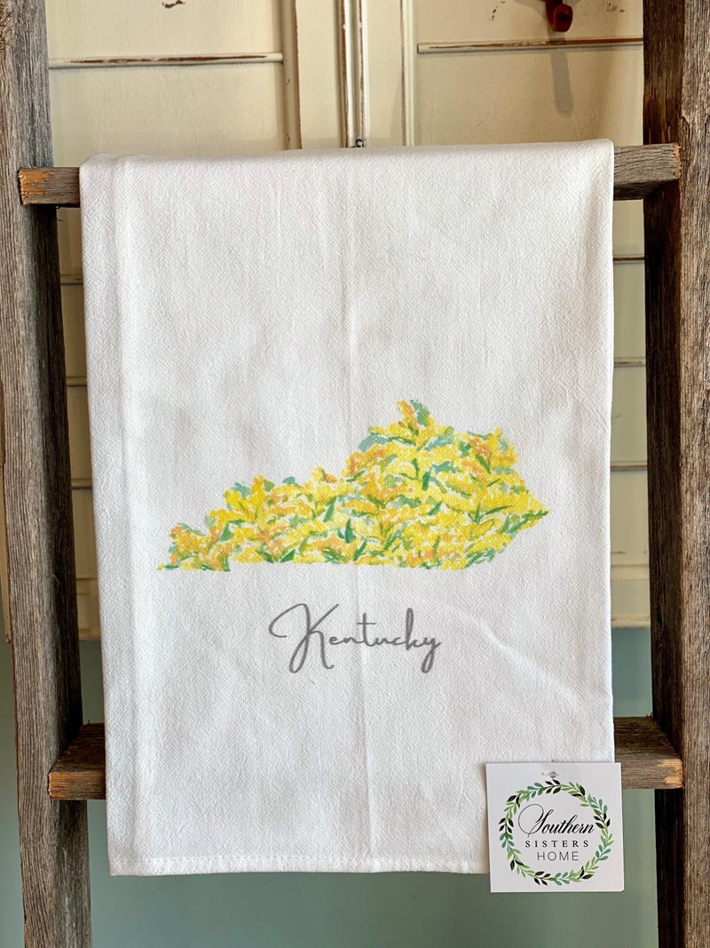 Kentucky State Flower Towel
