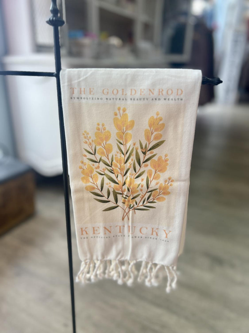 Kentucky State Flower Towel