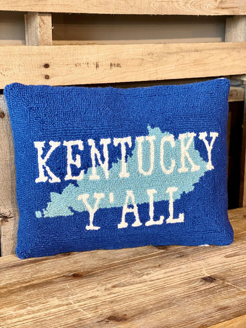 Kentucky Y'all Pillow