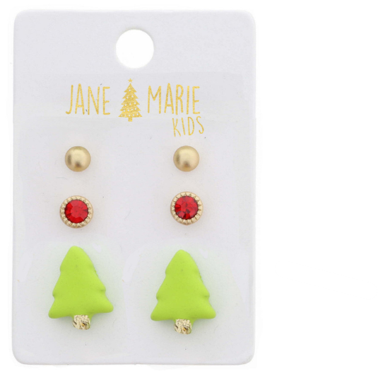 Kids 2025 christmas earrings