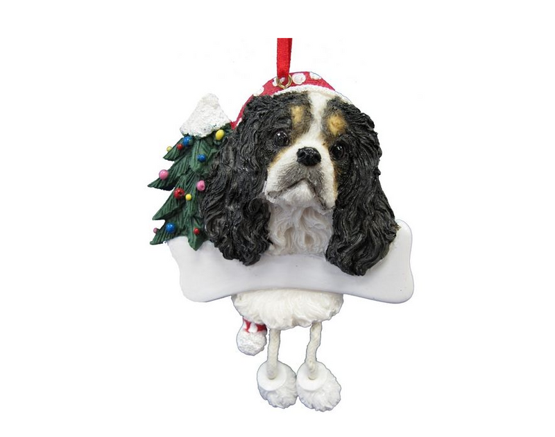 King Charles Tricolor Ornament