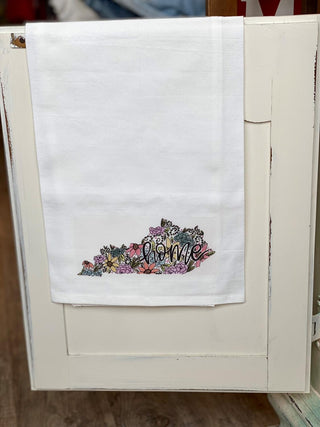 Ky Floral Tea Towel