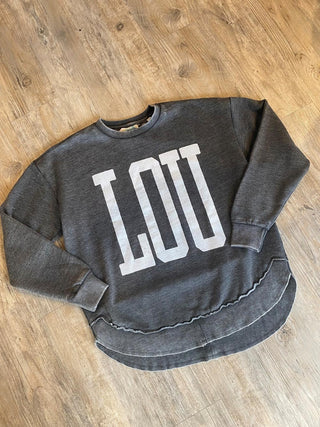 LOU Hi-Lo Fleece Sweatshirt