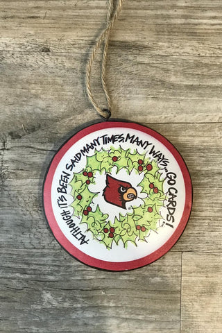 LOU Snowman Ornament