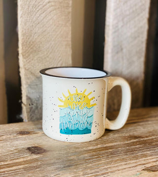 Lake Happy Place Camp Mug