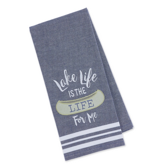 Lake Life Dishtowel