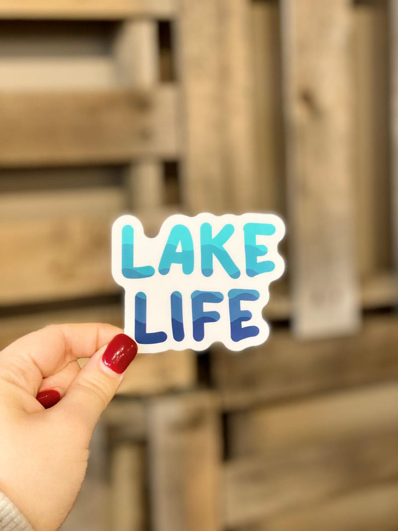 Lake Life Sticker