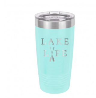 Lake Life Teal 20oz Tumbler