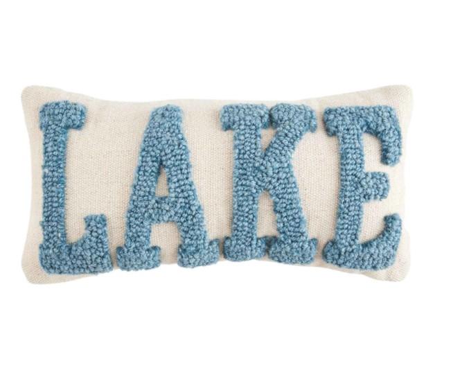 Lake Mini Hook Lake Pillow