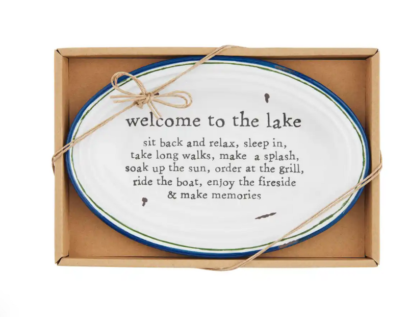 Lake Sentiment Plate