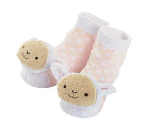 Lamb Rattle Toe Socks