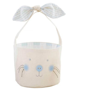 Large Blue Bunny Basket