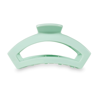 Large Mint Open Teleties Clip