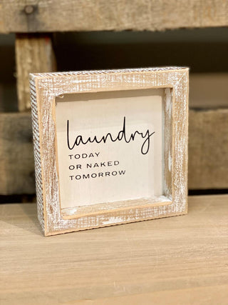 Laundry Sign