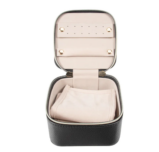 Leah Travel Jewelry Case W/ Po