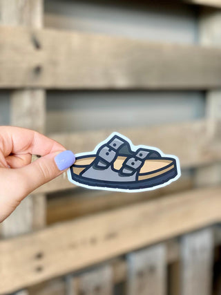 Leather Sandal Sticker