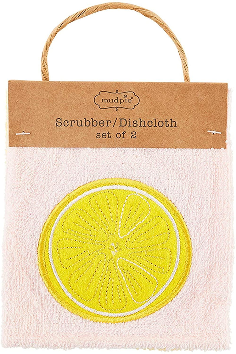 Lemon Lime Scrubber Dishcloth