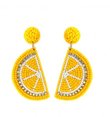 Lemon Slice Earring