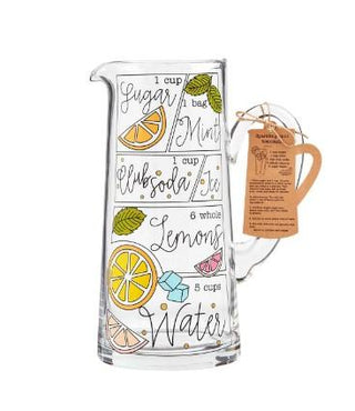Lemonade Recipe Pitcher