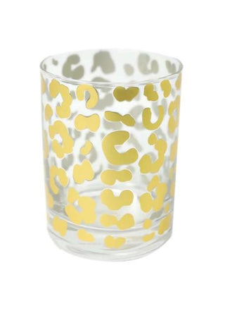 Leopard Cocktail Glass