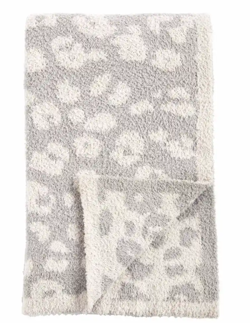 Leopard Gray Blanket