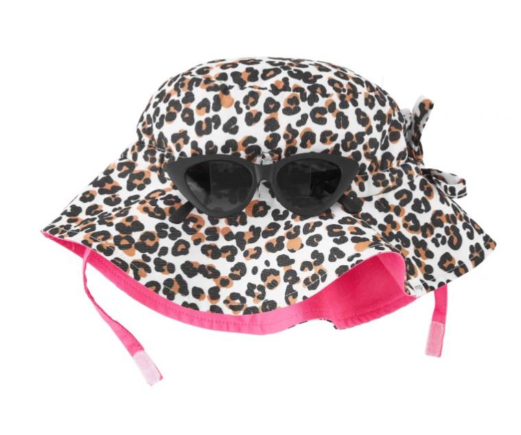 Leopard Hat & Sunglasses