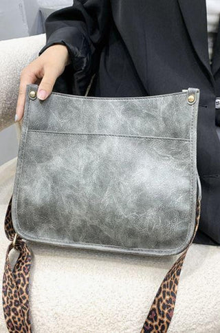 Leopard Retro Grey Crossbody