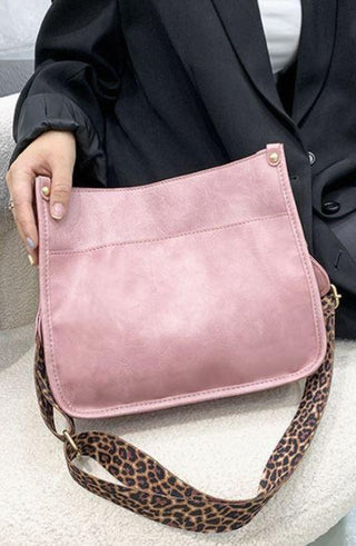 Leopard Retro Pink Crossbody