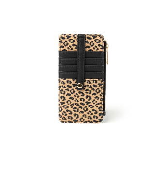 Leopard Zip Wallet