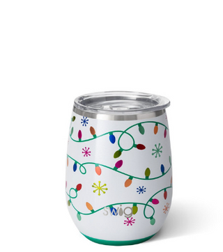 Let It Glow 14oz Wine Cup