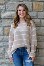 Let Me In Stripe Sweater