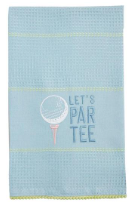 Lets Par-Tee Golf  Tea Towel