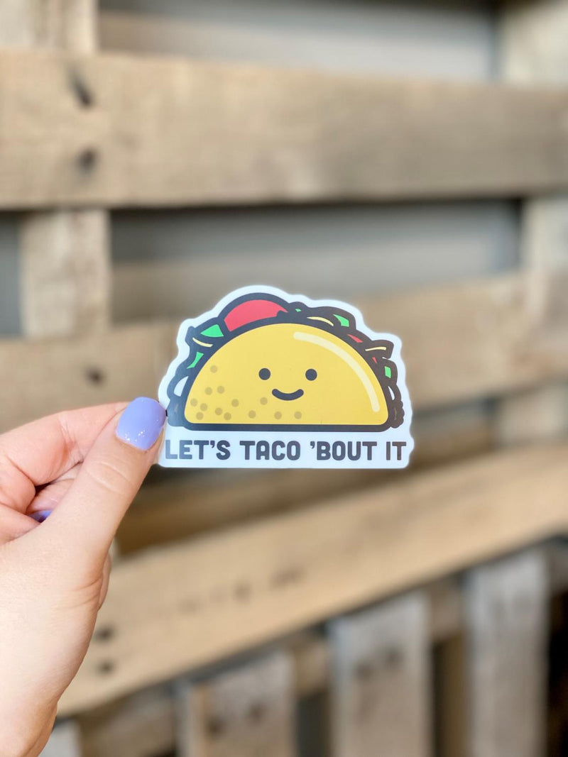 Let's Taco Sticker