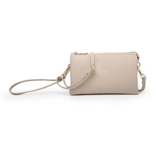 Light Beige Wristlet Crossbody