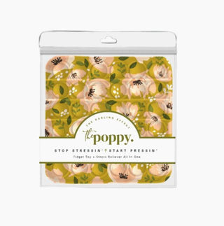 Light Green Floral Poppy