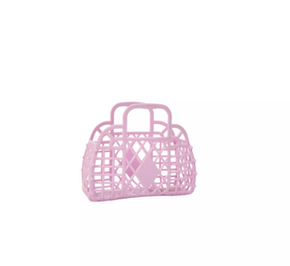 Lilac Mini Retro Basket