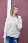 Lindsay Lace Sweater