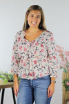 Lookin’ at the Sun Peplum Top